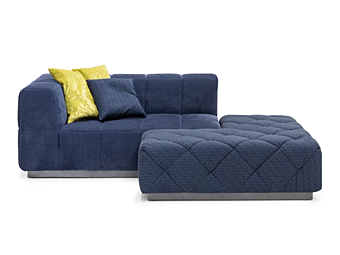 Modular Fabric Sofa with Soft Back Formitalia JR Mayor