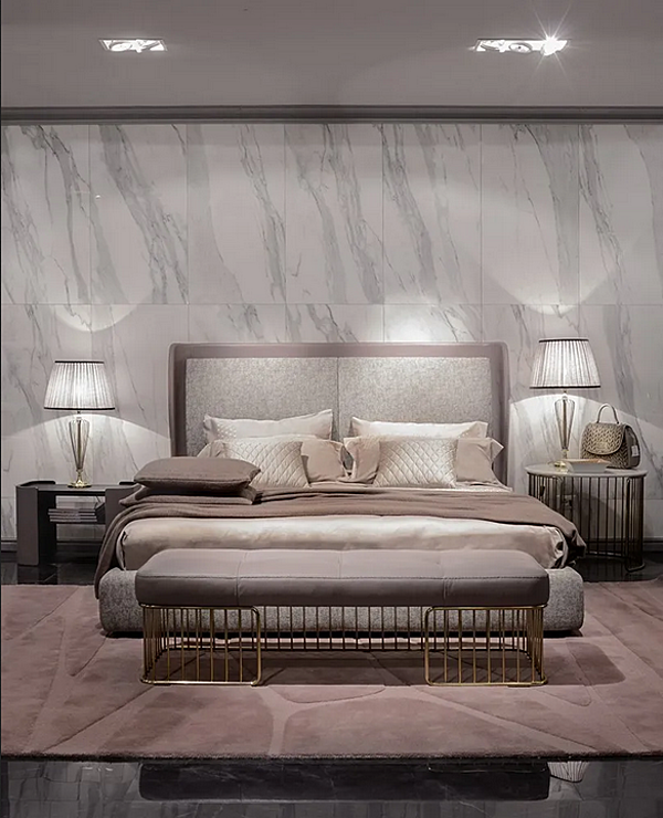 Leather bedside table FORMITALIA Downtown factory FORMITALIA from Italy. Foto №7