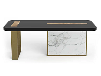 Rectangular wooden coffee table Tyron MARIONI 02845 Rectangular wooden coffee table Tyron MARIONI 02845 factory MARIONI from Italy