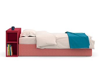 Storage chest with upholstered back Nidi Retroletto