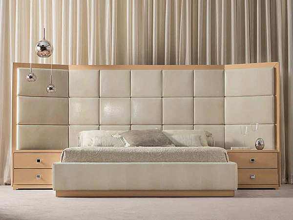 Bed ANGELO CAPPELLINI Opera CLARISSA 44200 factory ANGELO CAPPELLINI from Italy. Foto №3