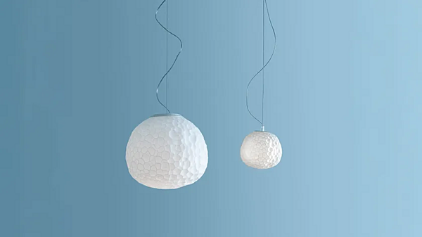 Blown Glass Pendant Lamp Meteorite Artemide 1710110A, 1702010A, 1701310A factory Artemide from Italy. Foto №4