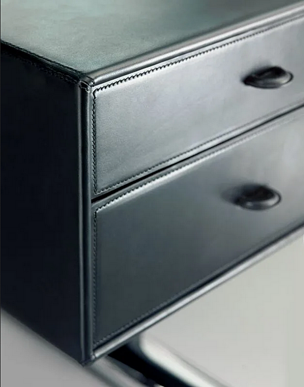 L-shaped wooden executive desk Dolmen i 4 Mariani factory i 4 Mariani from Italy. Foto №7