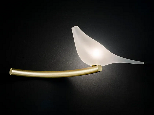 Handmade Blown Glass Wall Lamp Light of Love 2 MULTIFORME AP3380-2 factory MULTIFORME from Italy. Foto №1