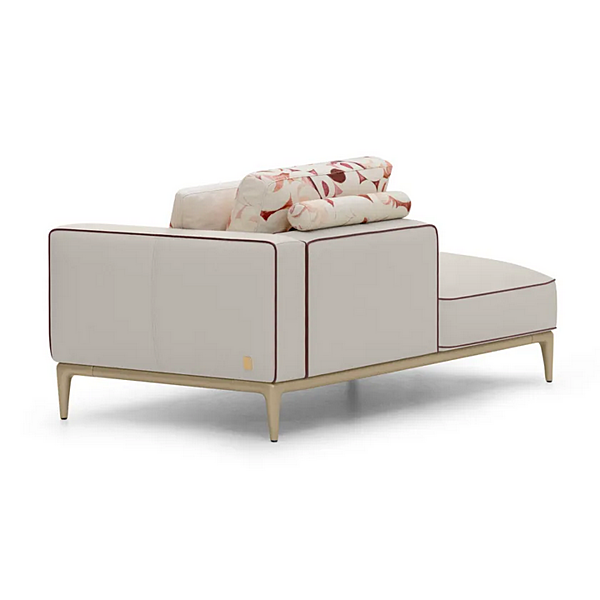 Upholstered Leather Day Bed Moon H FORMITALIA -Dormeuse-B factory FORMITALIA from Italy. Foto №11