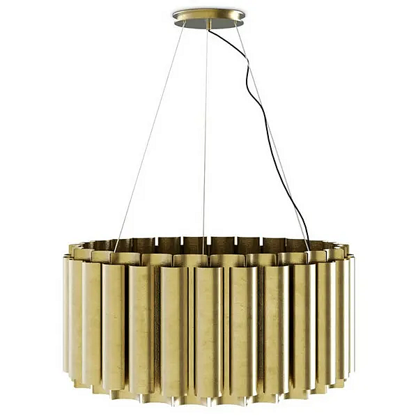 Brass pendant lamp Aurum II BRABBU factory BRABBU from Italy. Foto №2