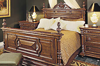 Bed FRANCESCO MOLON Italian & French Country H81