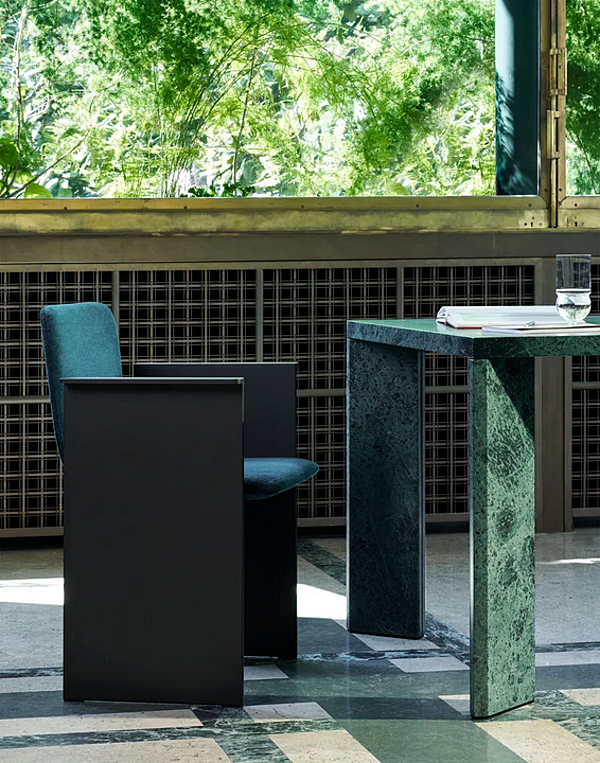 Upholstered armchair with armrests Flutz CASSINA factory CASSINA from Italy. Foto №11