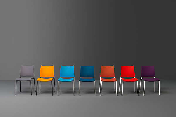Chair DESALTO Sand - chair polypropylene factory DESALTO from Italy. Foto №4