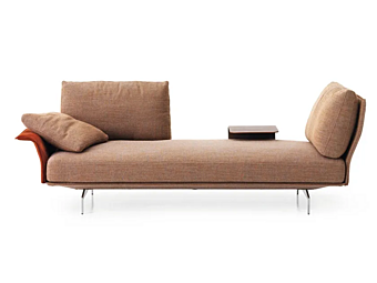 Fabric sofa with removable cover Saba Avant Apres factory SABA from Italy