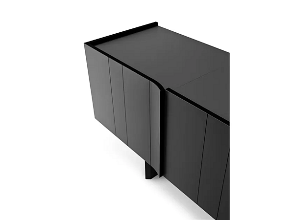 Tanned Leather Sideboard with Doors i 4 Mariani Papier factory i 4 Mariani from Italy. Foto №3