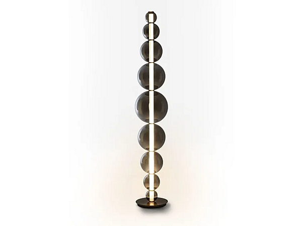LED Floor Lamp in Borosilicate Glass Upward GIORGETTI factory GIORGETTI from Italy. Foto №2