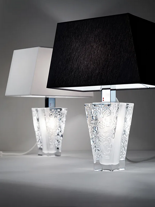 Crystal table lamp Vicky Fabbian factory Fabbian from Italy. Foto №3