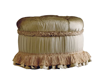 Rectangular fabric pouf Emozoni Martini Interiors PF001
