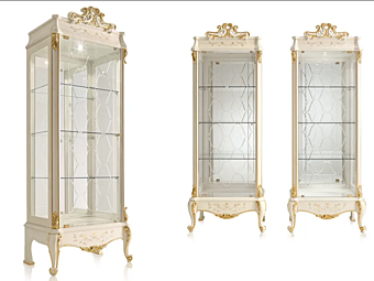 Display cabinet Ricasoli A.R. Arredamenti wood glass