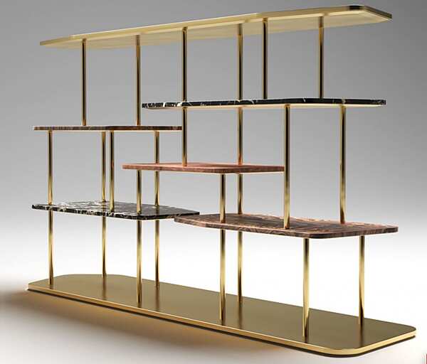 Bookcase ROSSATO LB - 01 factory ROSSATO from Italy. Foto №1