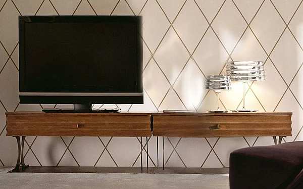 TV stand ANGELO CAPPELLINI Opera ELETTRA 41025 factory OPERA CONTEMPORARY from Italy. Foto №1