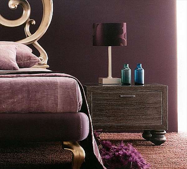 Bedside table CORTE ZARI Art. 401 factory CORTE ZARI from Italy. Foto №1