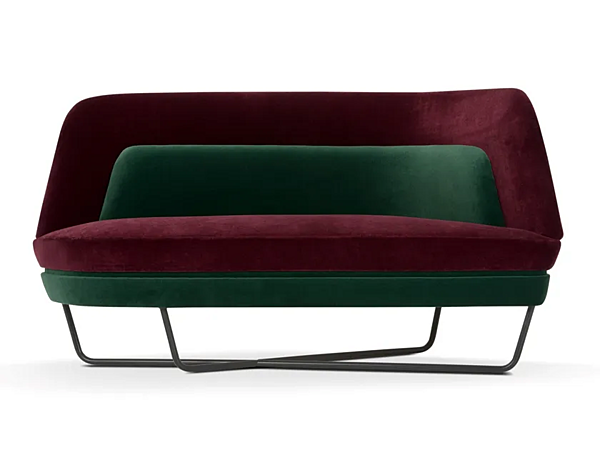 Two-Seater Velvet Sofa Bixib Adrenalina IMB1050005 factory ADRENALINA from Italy. Foto №6