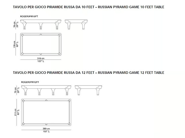 Leather Covered Solid Wood Pool Table Roger i 4 Mariani factory i 4 Mariani from Italy. Foto №9