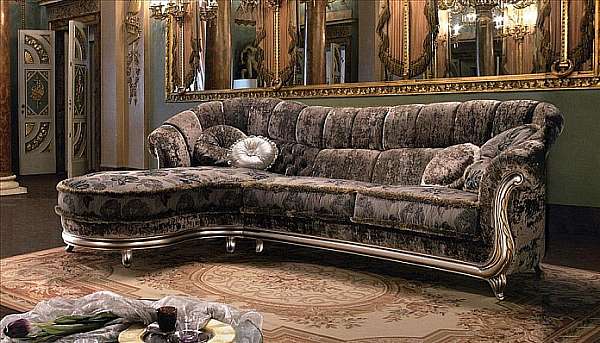Couch ELLESALOTTI Greta Garbo-4 factory LUXURY SOFA from Italy. Foto №1