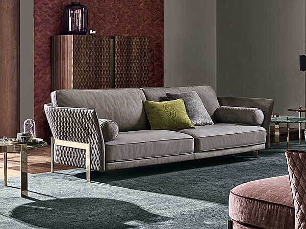 Couch ANGELO CAPPELLINI Opera COSMO 40352 factory OPERA CONTEMPORARY from Italy. Foto №4