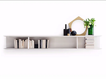Wall Mounted Floating Bookcase Molteni & C D 355 1 D 355 2 Wall Mounted Floating Bookcase Molteni & C D 355 1 D 355 2 factory Molteni & C.(+VITRA) from Italy