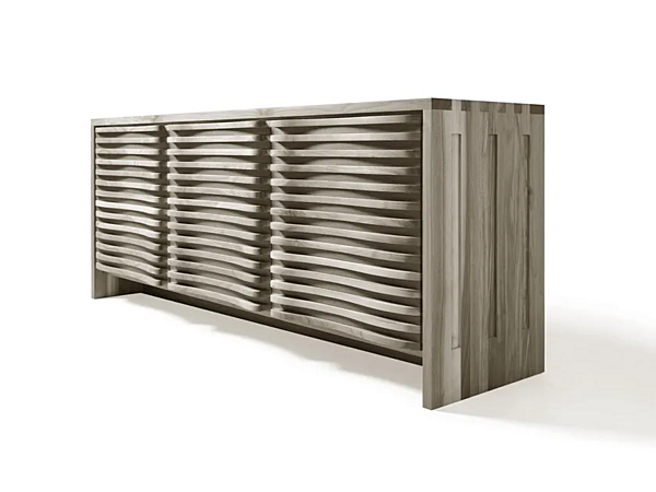 Solid wood sideboard with doors DALE Sinuo A 621 factory DALE from Italy. Foto №2
