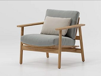 Fabric garden armchair Riva KETTAL
