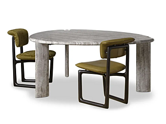 Marble coffee table Isamu Stone BAXTER factory BAXTER from Italy