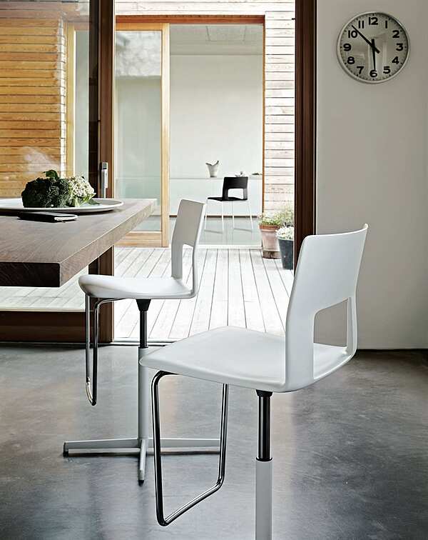 Chair DESALTO Kobe - chair with tubular frame factory DESALTO from Italy. Foto №6