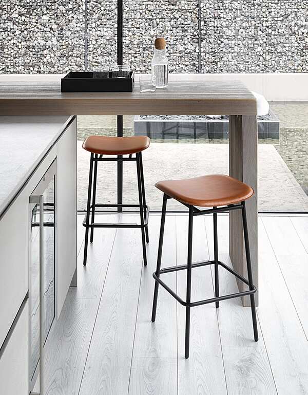 Bar stool CALLIGARIS Fifties factory CALLIGARIS from Italy. Foto №2