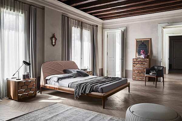 Bed TONIN CASA MICHELANGELO - 7867 factory TONIN CASA from Italy. Foto №4