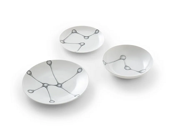 Porcelain Plates Set Floema GIORGETTI GA474G factory GIORGETTI from Italy. Foto №5