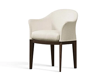 Upholstered fabric armchair GIORGETTI with armrests 51040, 51041 Upholstered fabric armchair GIORGETTI with armrests 51040, 51041 factory GIORGETTI from Italy