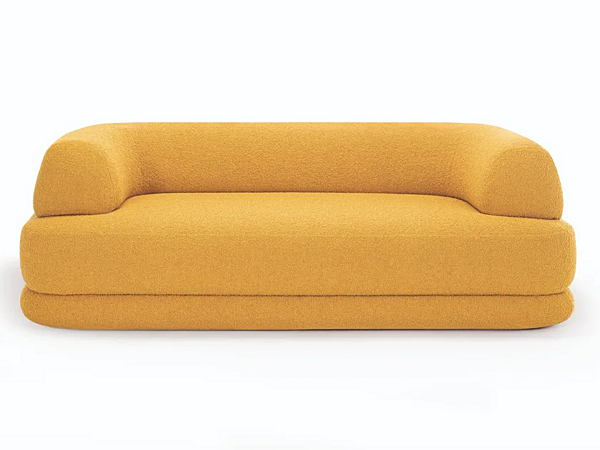 Fabric sofa with upholstered back ZANOTTA Bumper 1265/212, 1265/302 factory ZANOTTA from Italy. Foto №1