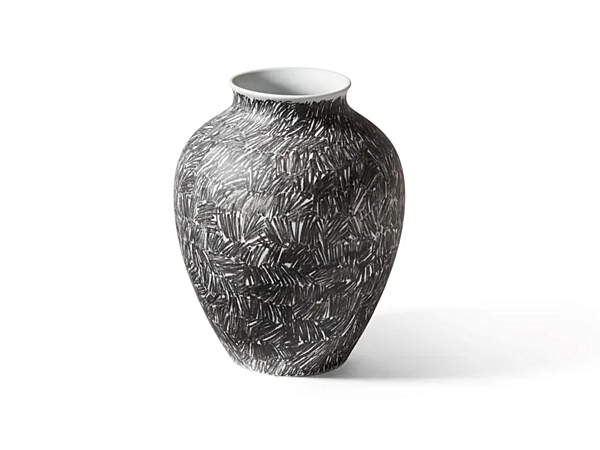 Round Porcelain Vase CASSINA Post Scriptum factory CASSINA from Italy. Foto №4