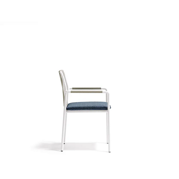 Aluminium garden chair with armrests Atmosphera Air factory ATMOSPHERA from Italy. Foto №4