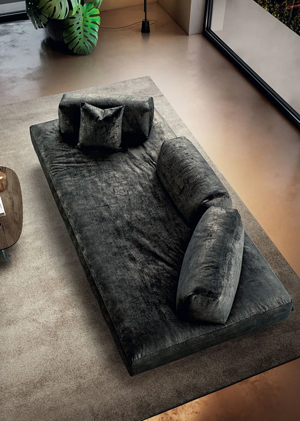 Modular fabric sofa with soft back LAGO Air Soft Free 1917 factory LAGO from Italy. Foto №2