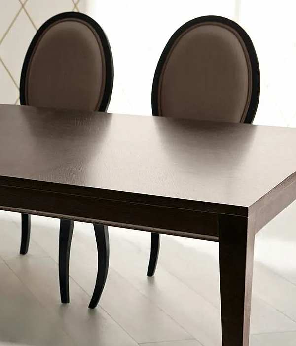 Table ANGELO CAPPELLINI Opera TIGRANA CLASSIC rectangular 46008/22 factory OPERA CONTEMPORARY from Italy. Foto №2