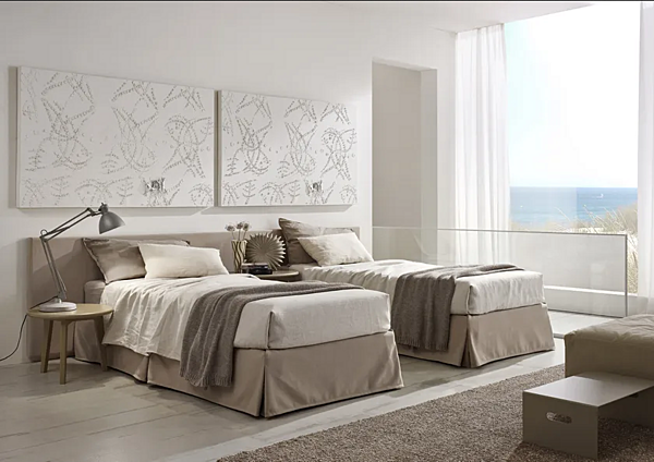 Two-Seater Fabric Sofa Bed Brio Duomo Design factory Duomo Design from Italy. Foto №12