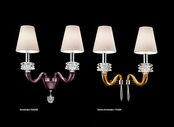 Sconce Barovier&Toso Amsterdam 5562/02 factory Barovier&Toso from Italy. Foto №3