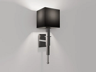Wall lamp with fixed arm in fabric and metal Mercury Park Avenue PKLUXMERCURY