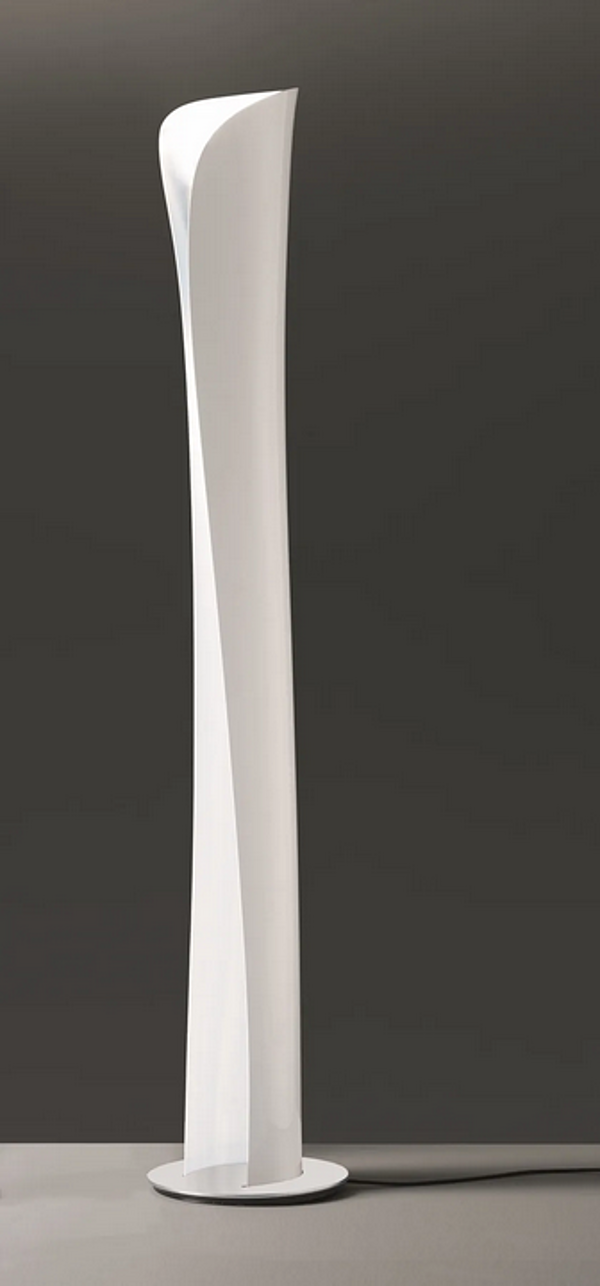 LED floor lamp in steel Cadmo Artemide factory Artemide from Italy. Foto №4