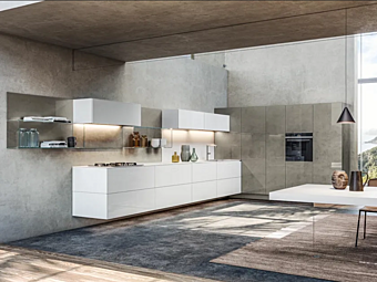 Wall Mounted Kitchen LAGO Linear 36E8 Wall Mounted Kitchen LAGO Linear 36E8 factory LAGO from Italy