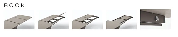 Extending Rectangular Table Vela Piasentina Stone SEDIT factory SEDIT from Italy. Foto №13