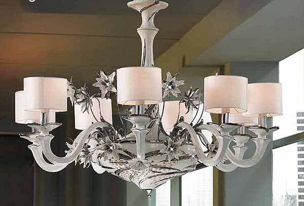 Chandelier LORENZON (F.LLI LORENZON) LL.12/BP/F/5PA/8F factory LORENZON (F.LLI LORENZON) from Italy. Foto №1