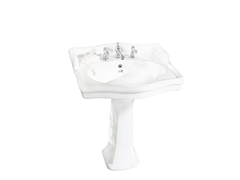 Porcelain Pedestal Washbasin Coventry Gentry Home factory Gentry Home from Italy