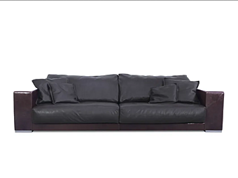 Sofa with upholstered back BAXTER Budapest factory BAXTER from Italy
