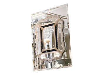 Rectangular wall mounted glass mirror Martini Interiors Emozioni SPO300 Rectangular wall mounted glass mirror Martini Interiors Emozioni SPO300 factory MARTINI INTERIORS from Italy